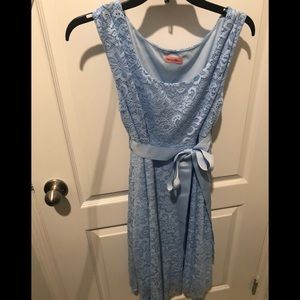 Light Blue Maternity Dress